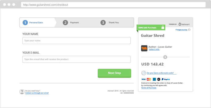 handle objections with a reliable checkout page