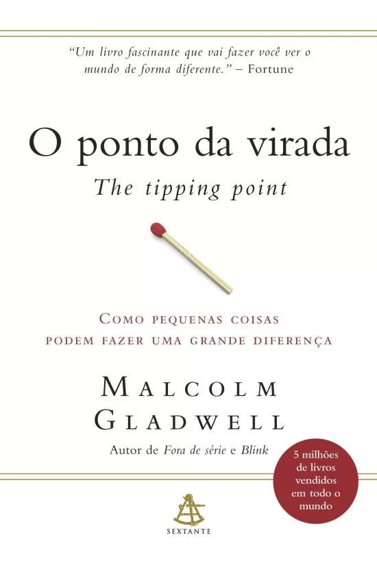 melhores livros de marketing - imagem da capa do livro do Malcolm Gladwell