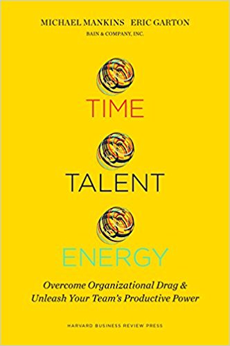 Books on Leadership - Cover of The book of Time, talent, energy - Michael Mankins and Eric Garton