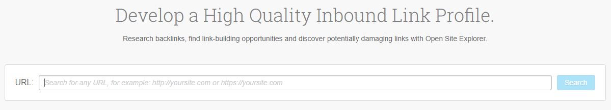 print do MOZ Open Site Explorer