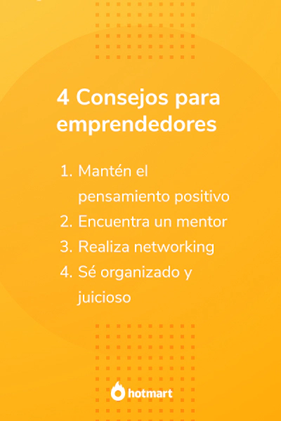 Imagen de la lista de 4 consejos para crear autoempleo para emprendedores.