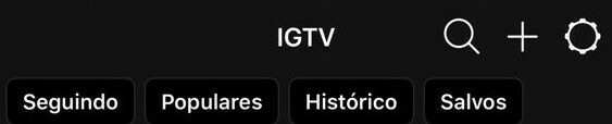 IGTV: Recursos disponíveis do IGTV