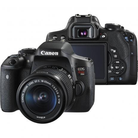 produção de vídeos - imagem de uma câmera Canon T6i