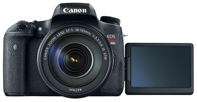 produção de vídeos - imagem de uma câmera Canon T6i