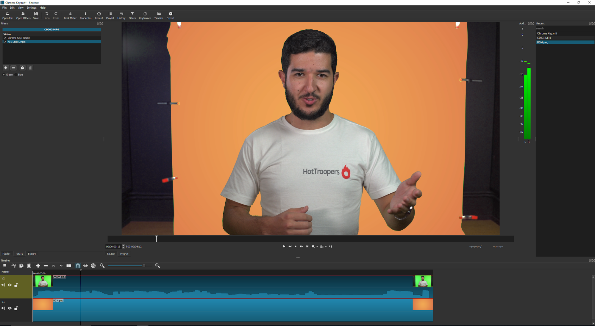 Chroma key para vídeos: cómo funciona y cómo crearlo