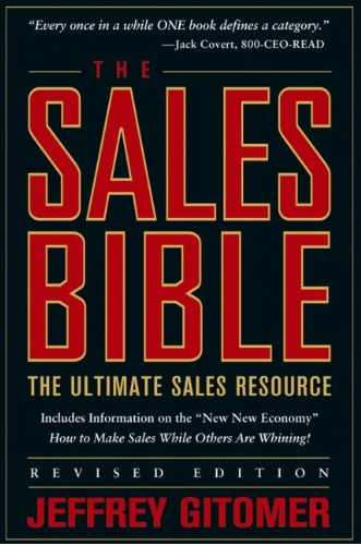 portada del libro The Sales Bible, de Jeffrey Gitomer