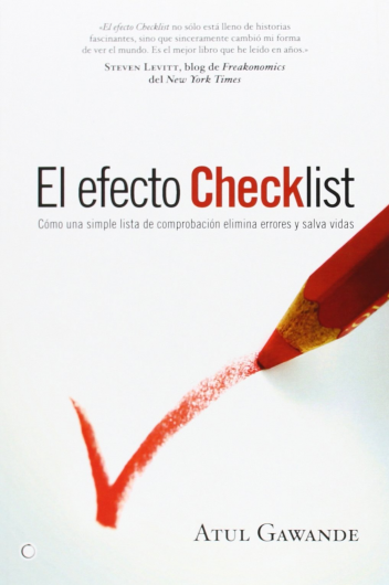 portada del libro: El efecto Checklist: cómo hacer las cosas bien