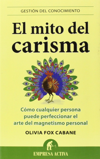 libros recomendados - portada del libro: El mito del carisma