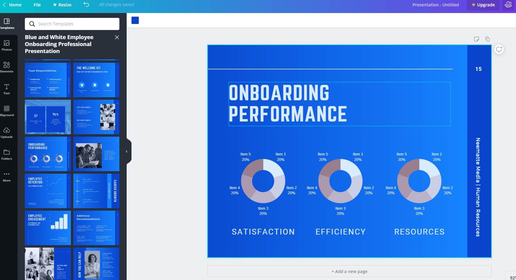 tools to create a presentation