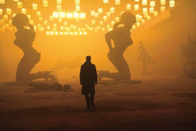 Planos de cámara. Plano medio (long shot - P/M) de la película Blade Runner 2049