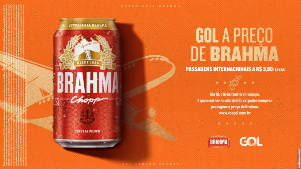 CONAR - Anúncio GOL Por preço de Brahma