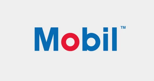 Imagen del logotipo de Mobil representando la fijación de precios con descuento.