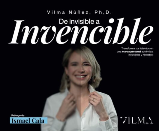 Portada del libro de invisible a invencible de Vilma NÃºÃ±ez