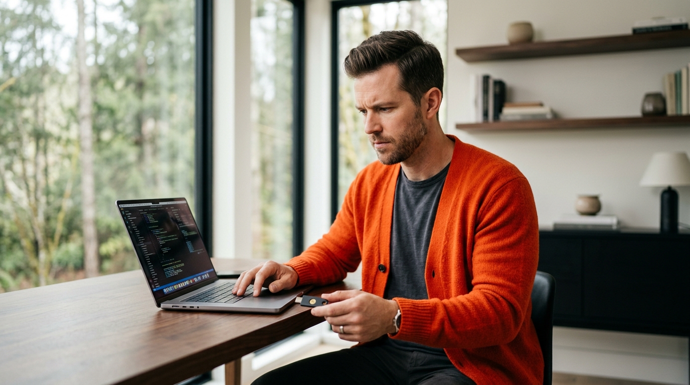 Empreendedor tentando localizar o certificado digital não encontrado