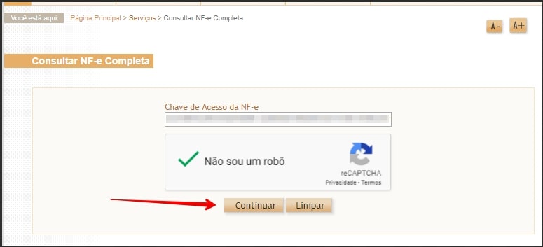 carta de correção