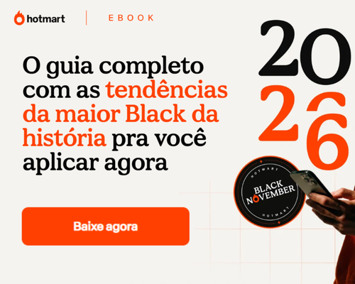 Banner promocional de ebook tendências da Black Friday 2026, apresentado como guia completo com estratégias atuais para aplicar nas campanhas, acompanhado de botão “Baixe agora”.